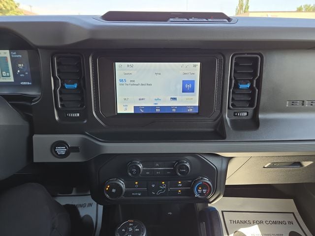 2022 Ford Bronco Black Diamond