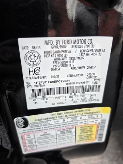 2014 Ford F-150 Platinum