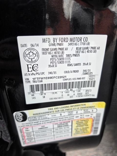 2014 Ford F-150 Platinum