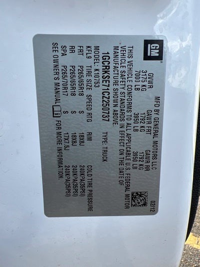2012 Chevrolet Silverado 1500 LT