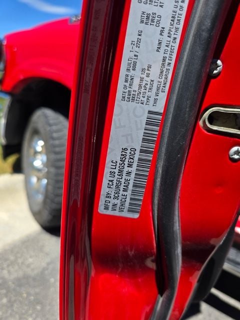 2021 RAM 2500 Laramie
