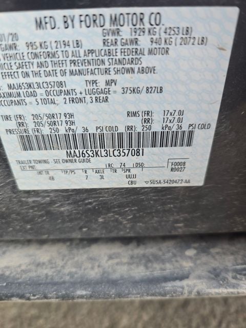 2020 Ford EcoSport Titanium