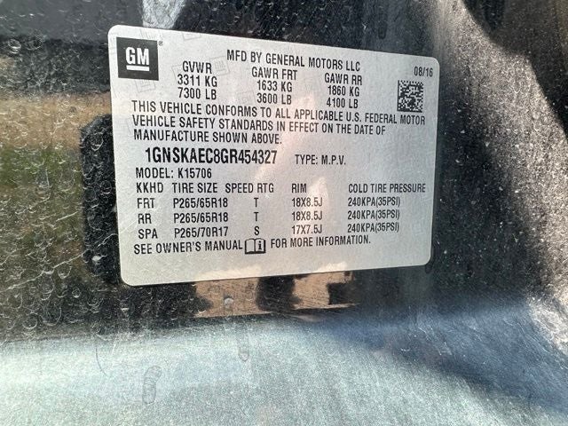 2016 Chevrolet Tahoe LS