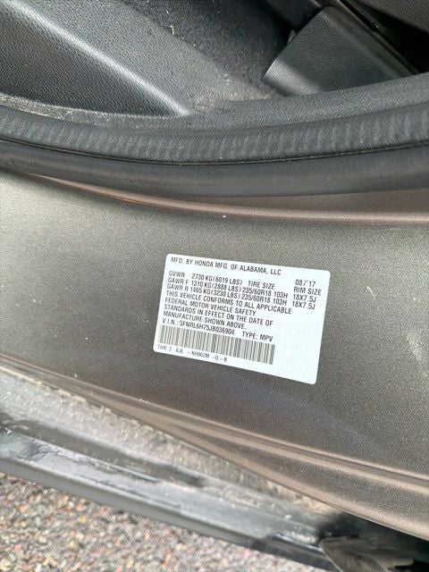 2018 Honda Odyssey EX-L