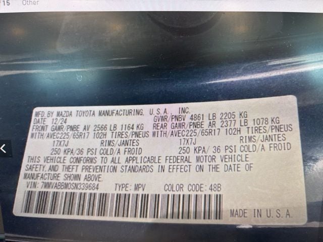 2025 Mazda Mazda CX-50 2.5 S Preferred Package