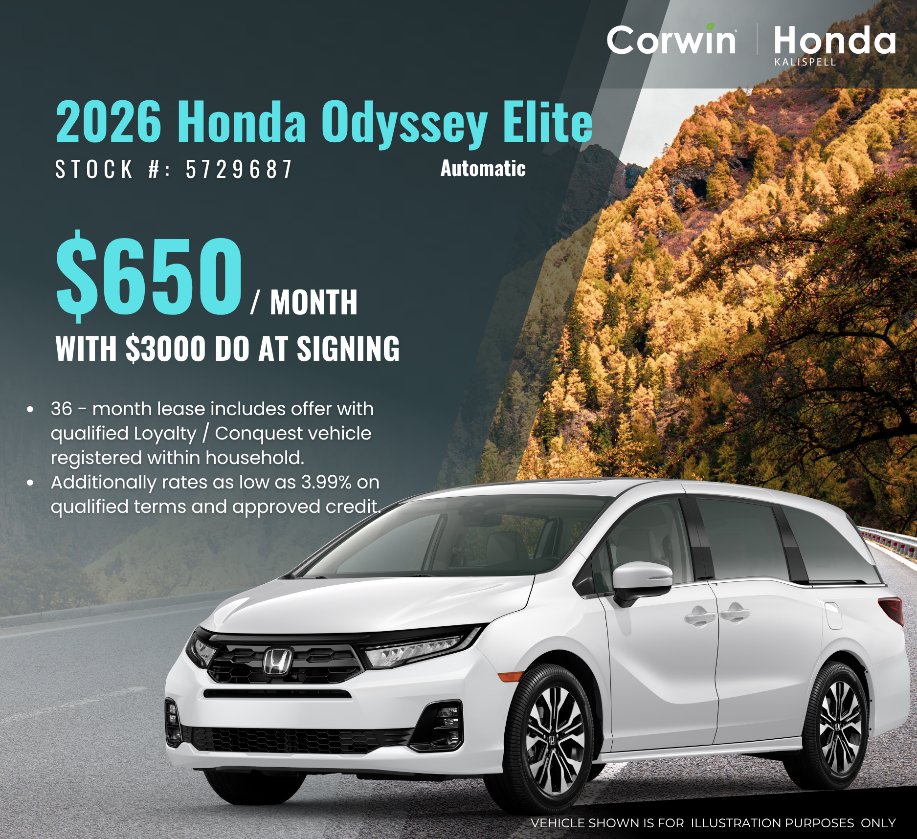 2026 Honda Odyssey Elite