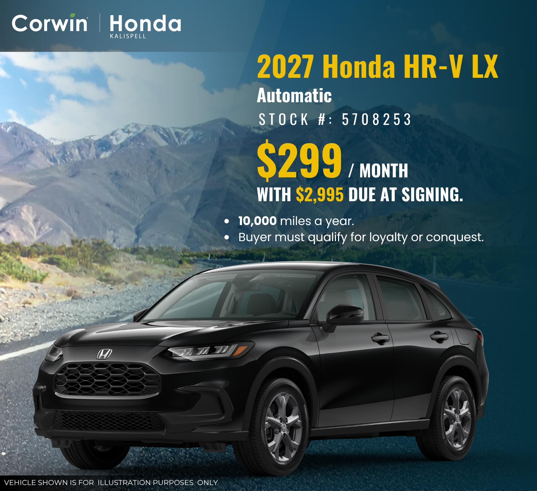2027 Honda HR-V LX