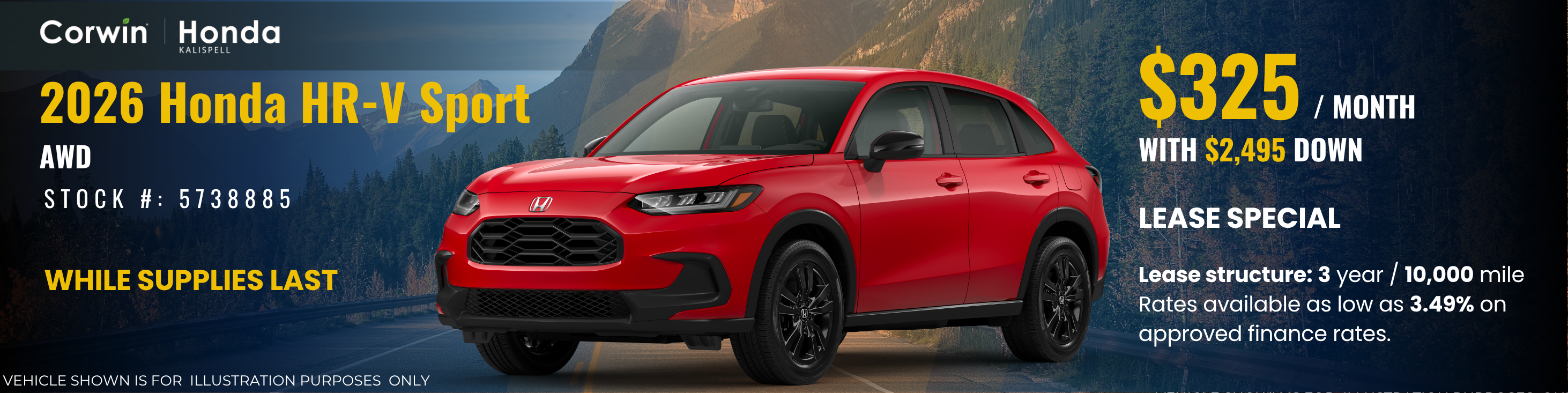 2026 Honda HR-V Sport