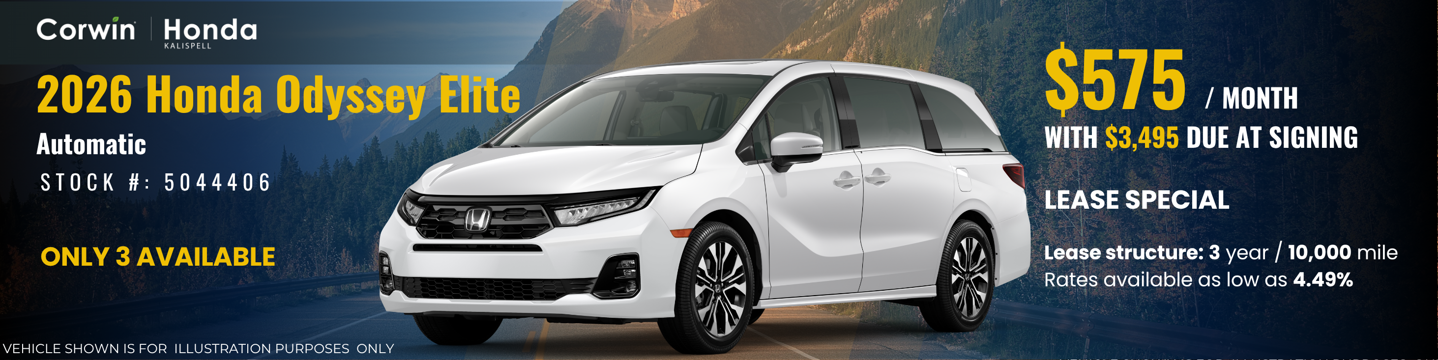 2026 Honda Odyssey Elite
