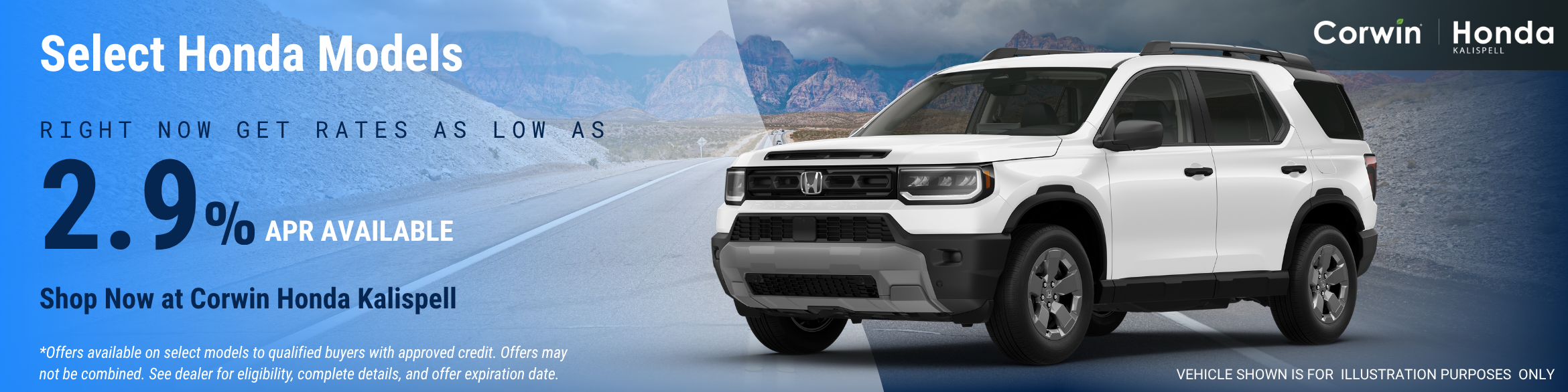 Select Honda Models